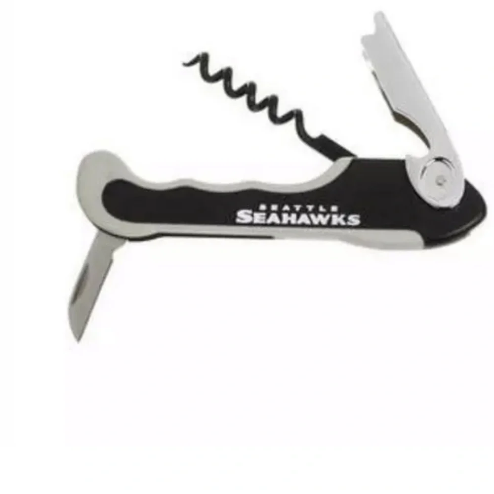 Seattle Seahawks Wine Bottle Opener 3 In 1 Tool